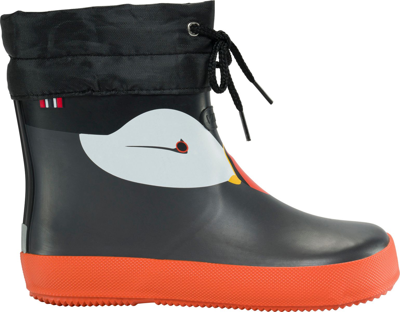 Viking Footwear Kids' Alv Barefoot Paw Print Black