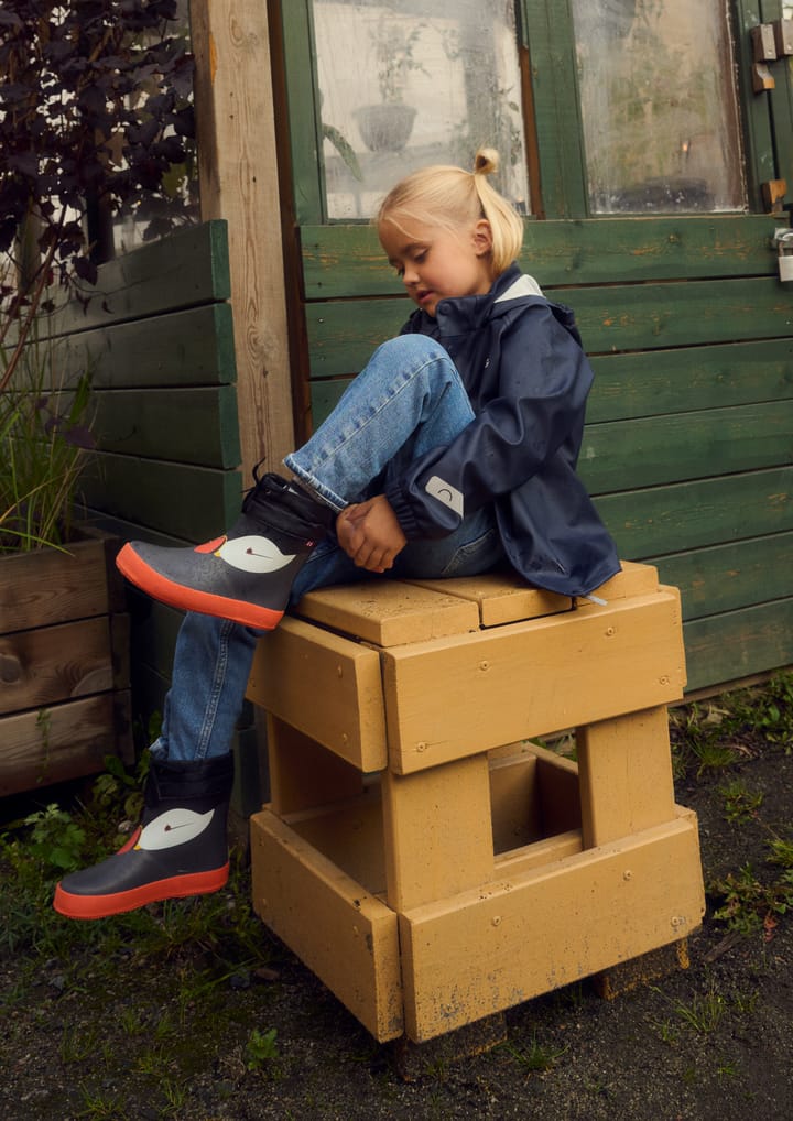 Viking Footwear Kids' Alv Barefoot Paw Print Black Viking Footwear