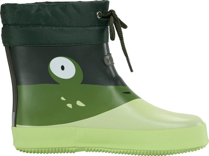 Viking Footwear Kids' Alv Barefoot Paw Print Light Green/green Viking Footwear