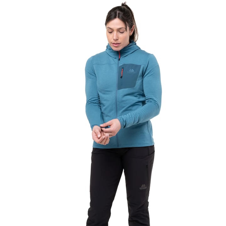 Mountain Equipment Lumiko Hooded Wmns Jacket Stellar/majolica Mountain Equipment