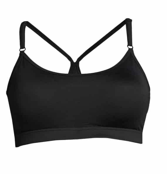 Casall Women's Strappy Sports Bra Black Casall Casall Women's Strappy Sports Bra Black Casall