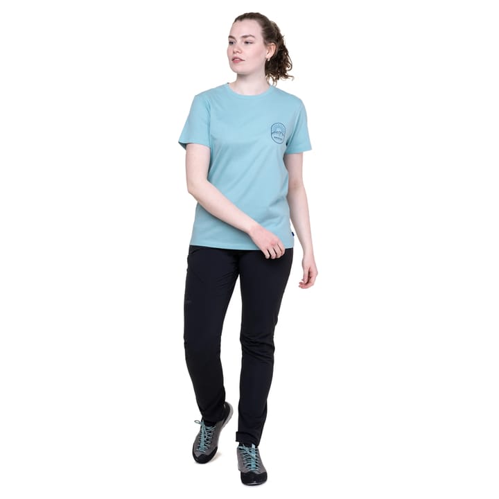 Mountain Equipment Alpenglow Wmns Tee Stellar Blue Mountain Equipment