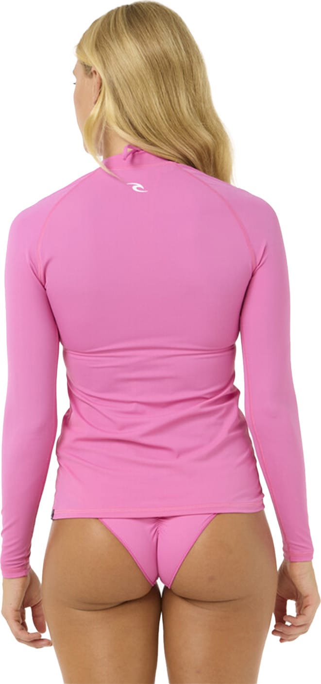 Rip Curl Women's Classic Surf Long Sleeve UV Rash Guard Pink Rip Curl