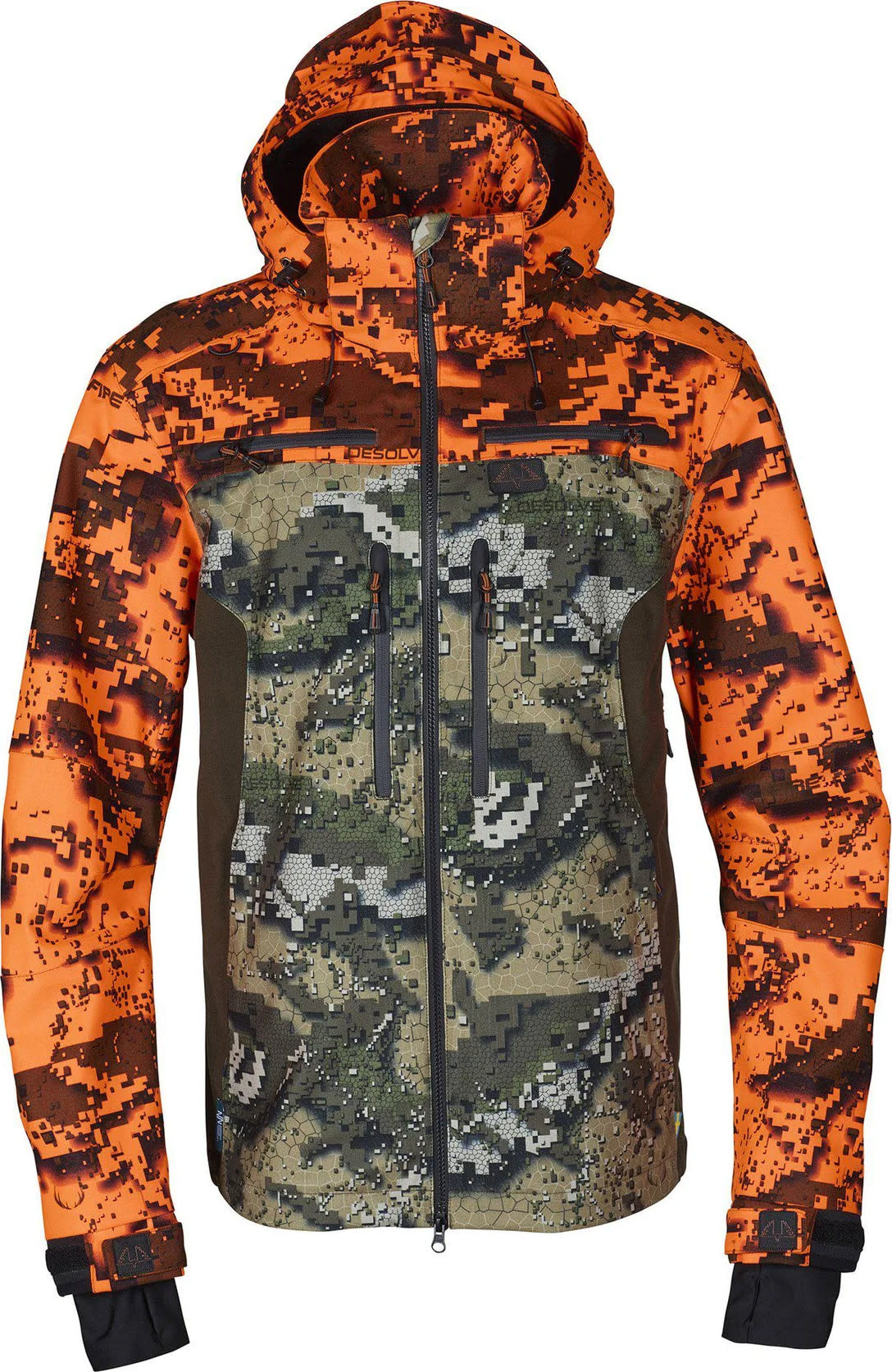 Swedteam Men's Ridge 3 Hunting Jacket Desolve Fire/veil Ufôrede jaktjakker 50
