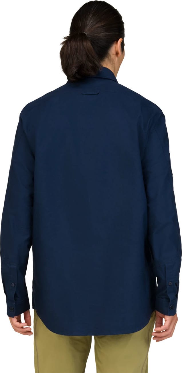 Norrøna Men's Femund Cotton Shirt Navy Blazer Norrøna