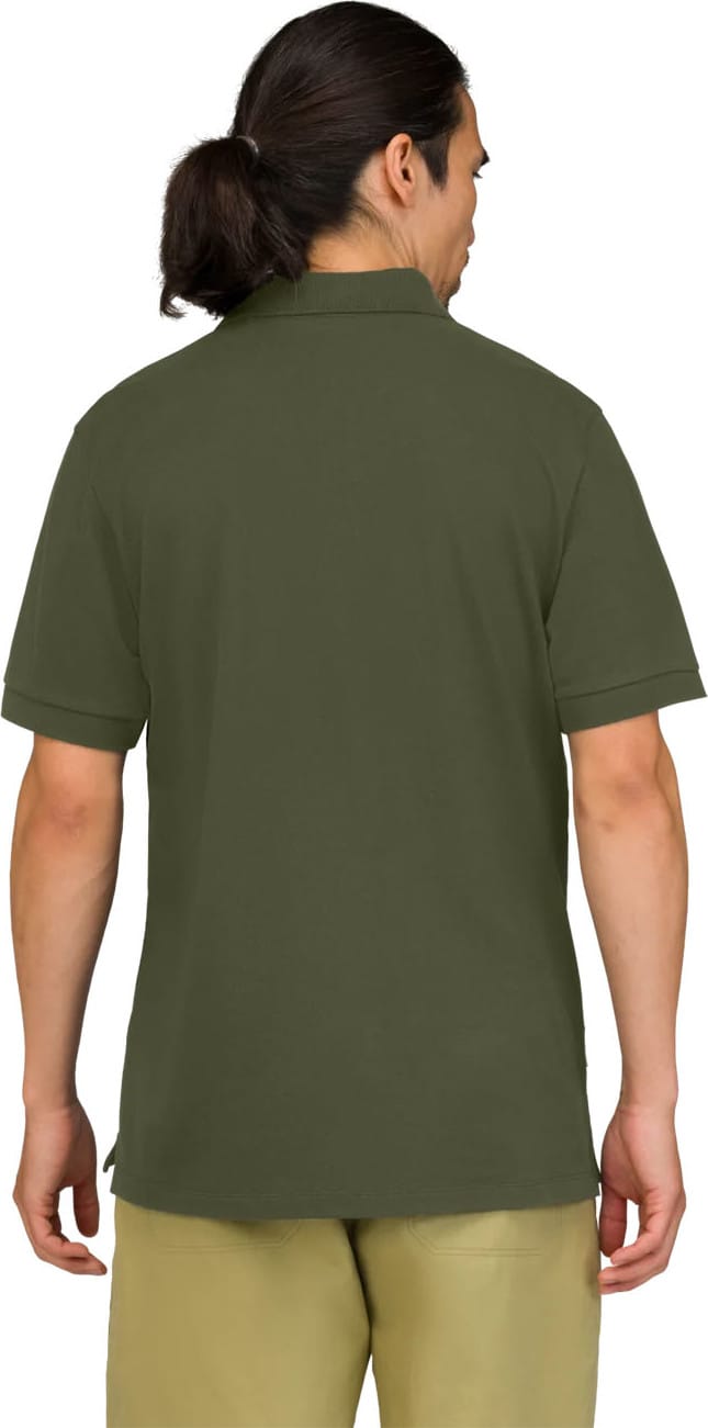 Norrøna Men's femund cotton Polo Shirt Olive Night Norrøna