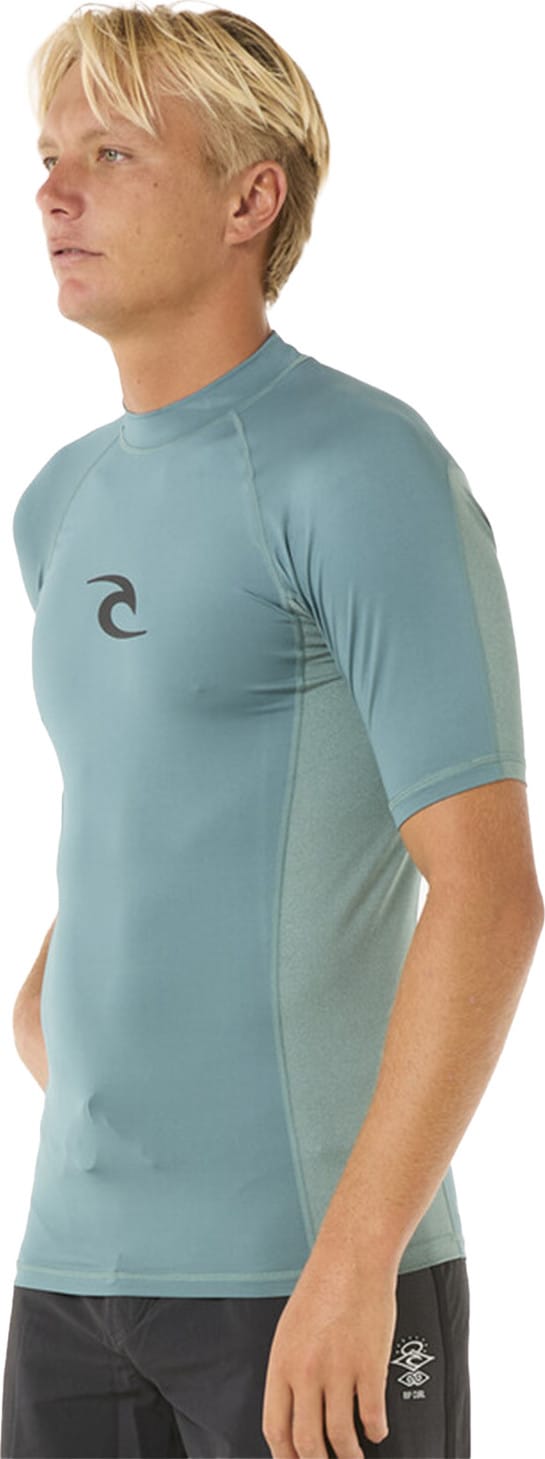 Rip Curl Waves UPF Perf Short Sleeve Bluestone Rip Curl