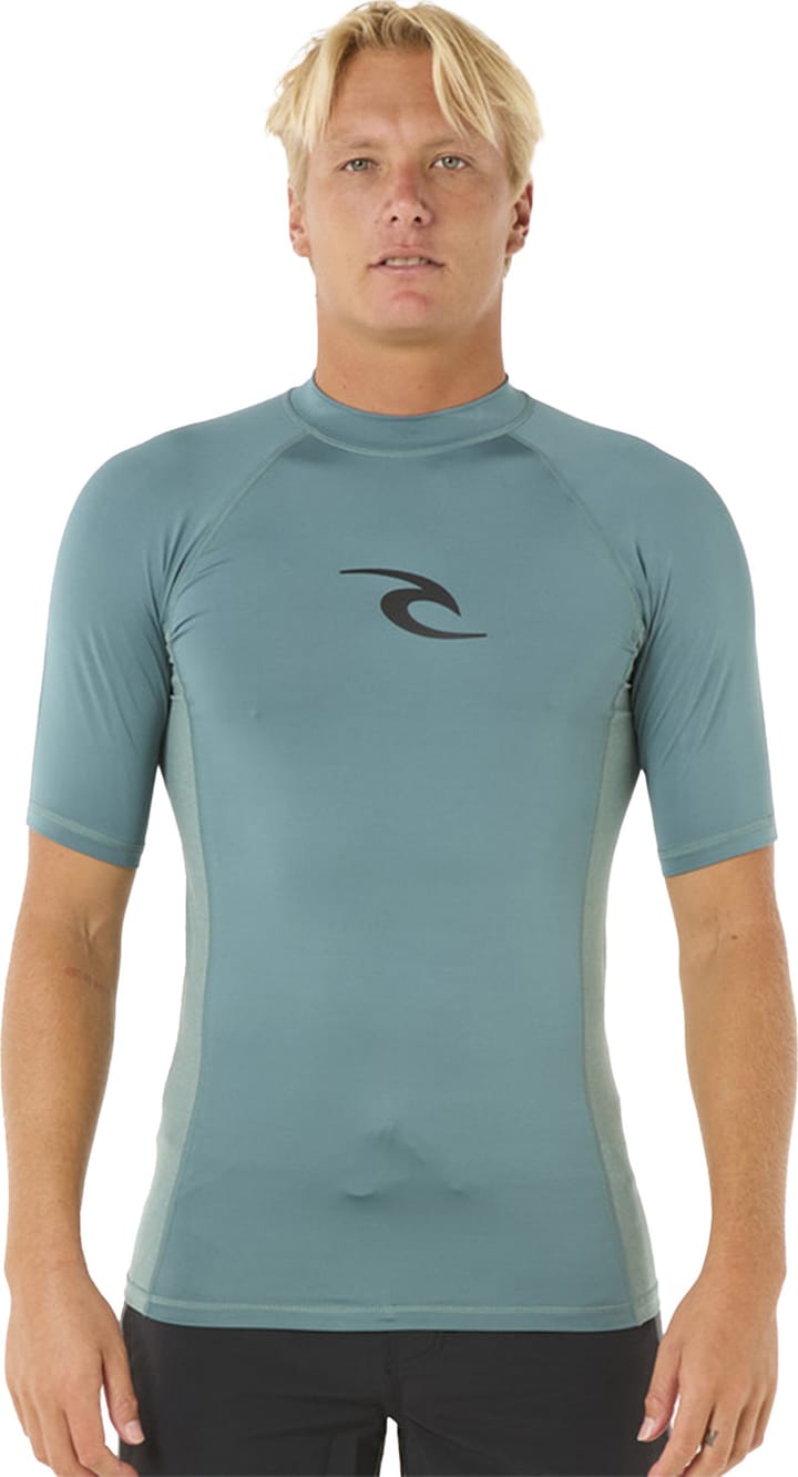 Rip Curl Waves UPF Perf Short Sleeve Bluestone Rip Curl