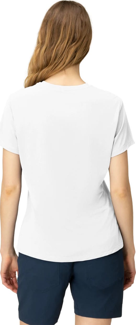 Norrøna Women's Femund Tech T-Shirt Snow White Norrøna