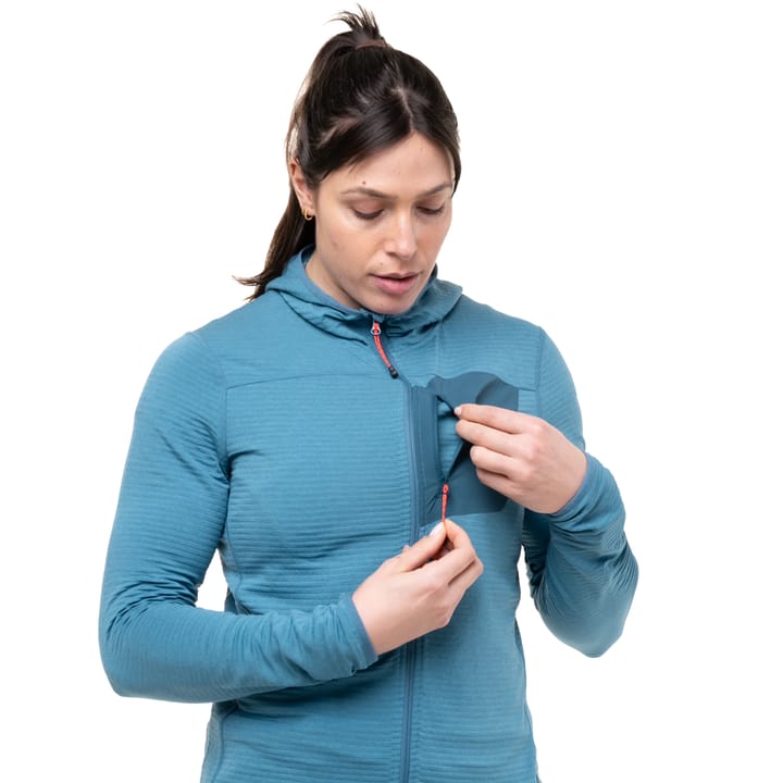 Mountain Equipment Lumiko Hooded Wmns Jacket Stellar/majolica Mountain Equipment