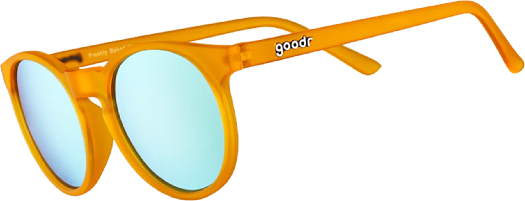 Goodr Sunglasses Freshly Baked Man Buns Gold Aurinkolasit OneSize