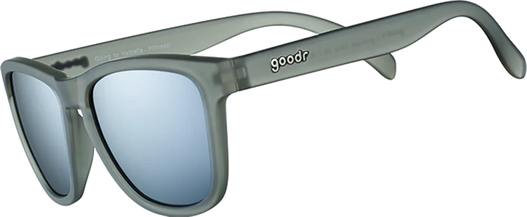 Goodr Sunglasses Going To Valhalla...Witness! Grey
