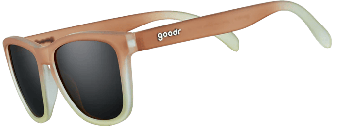 Goodr Sunglasses Three Parts Tee Orange Goodr Sunglasses