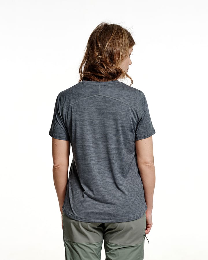 Lundhags Women's Tived T-Shirt Dark Sky Blue Lundhags