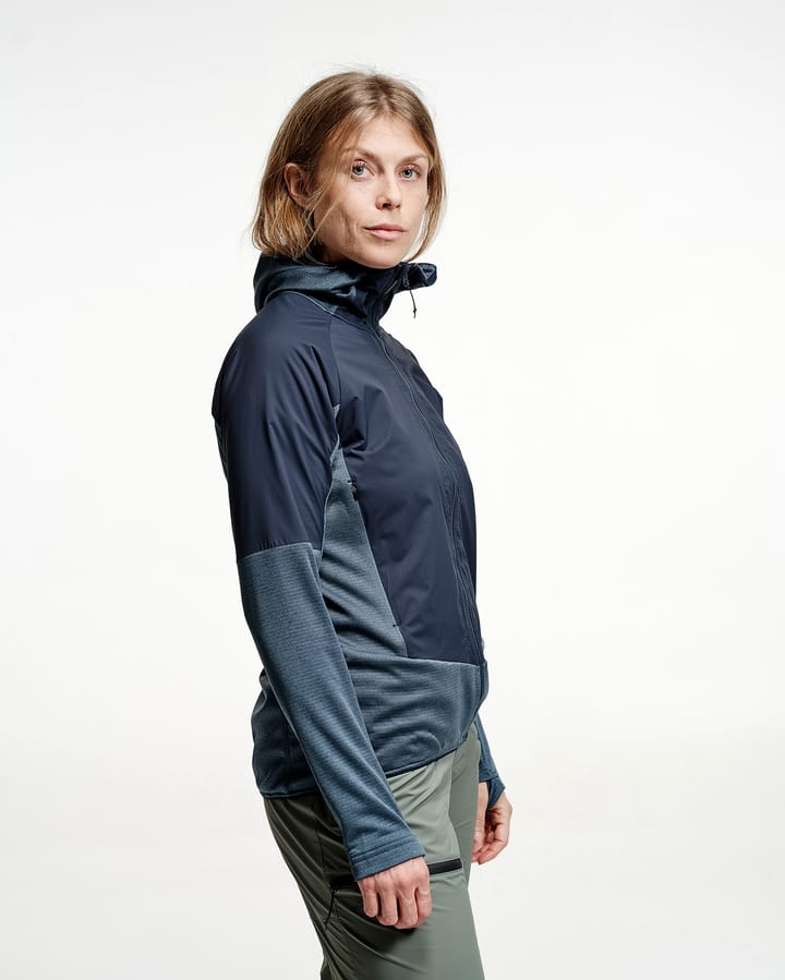 Lundhags Women's Padje Windbreaker Hoodie Dark Sky Blue/Deep Blue Lundhags