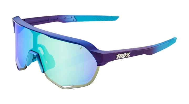 100% S3 Matte Metallic Into The Fade - Blue Topaz Multilayer Mirror Lens 100.00%