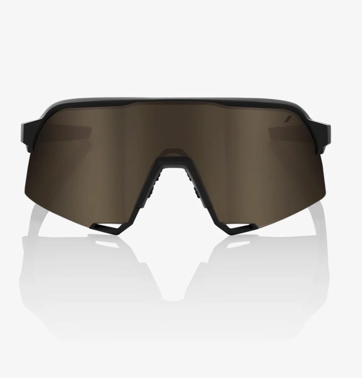 100% S3 Soft Tact Black - Soft Gold Mirror Lens 100.00%