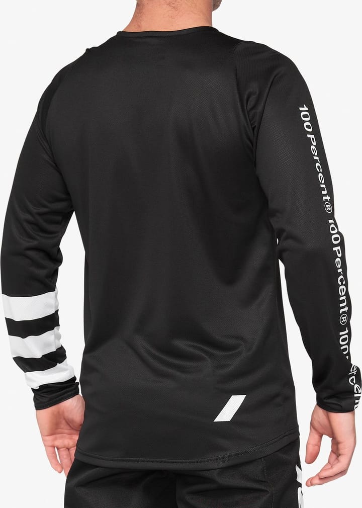 100% Men's R-Core Jersey Black/White 100%