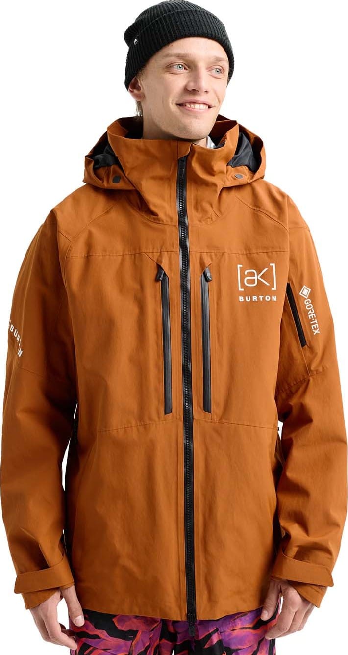 Burton Men's Ak Gore Swash Jacket Chestnut Brown Burton