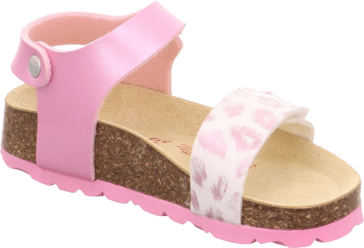 Superfit Kids' Fussbettpantoffel 5530-pink Superfit