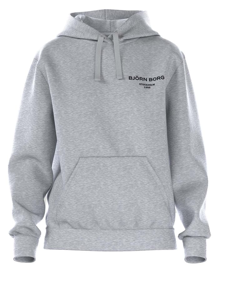 Björn Borg Women's Borg Essential Hoodie Light Grey Melange Björn Borg