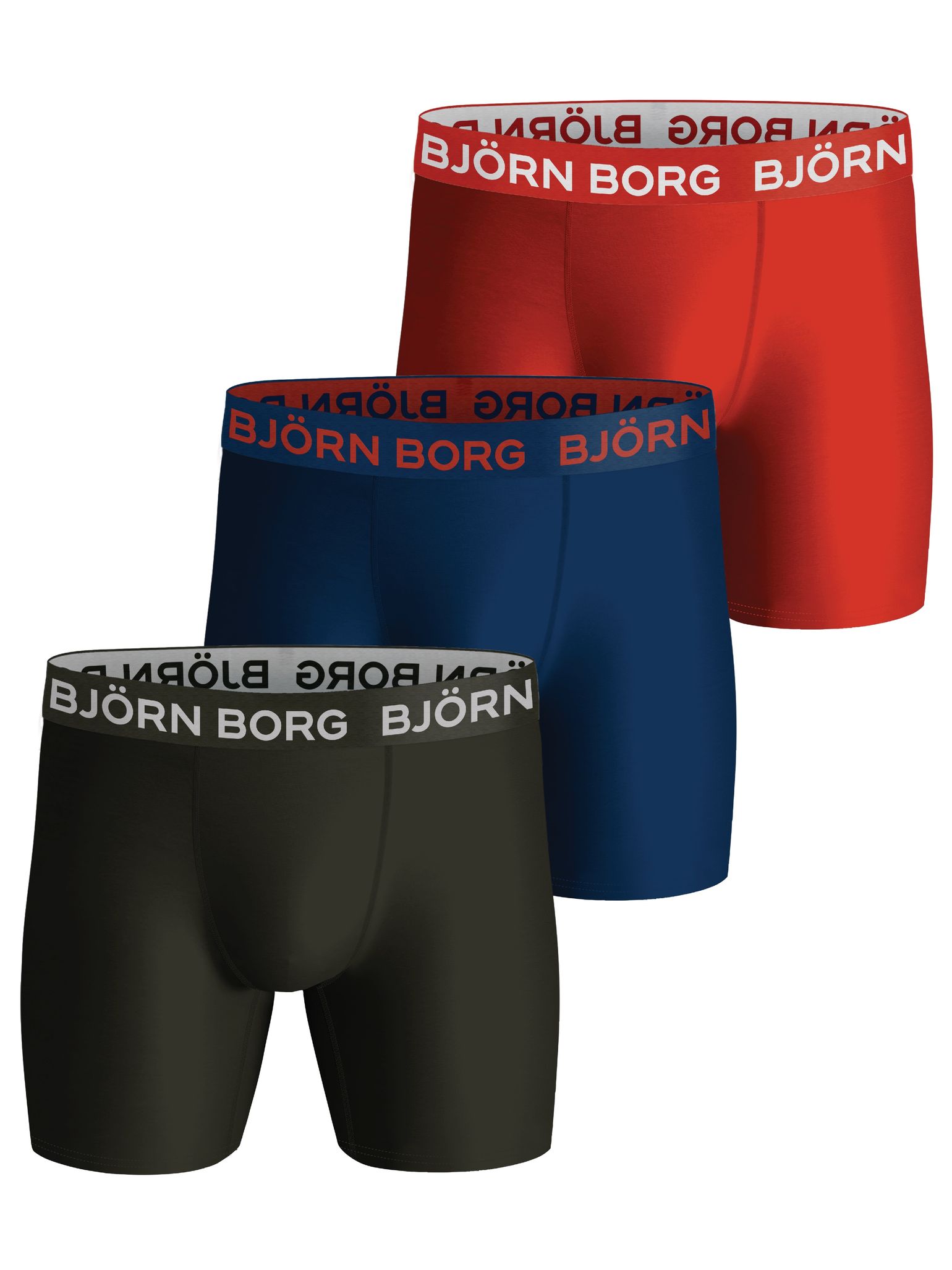Björn Borg Men's Performance Boxer 3-pack Multipack 1