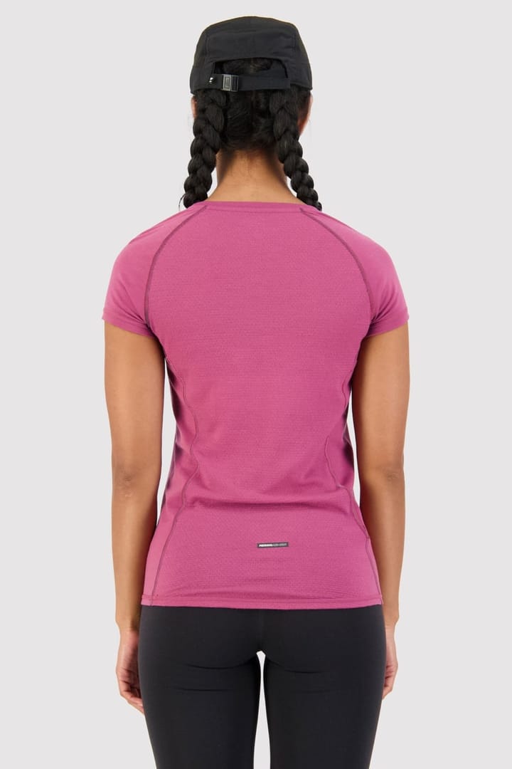 Mons Royale Women's Bella Merino Air-Con Tee Berry Mons Royale Mons Royale Women's Bella Merino Air-Con Tee Berry Mons Royale