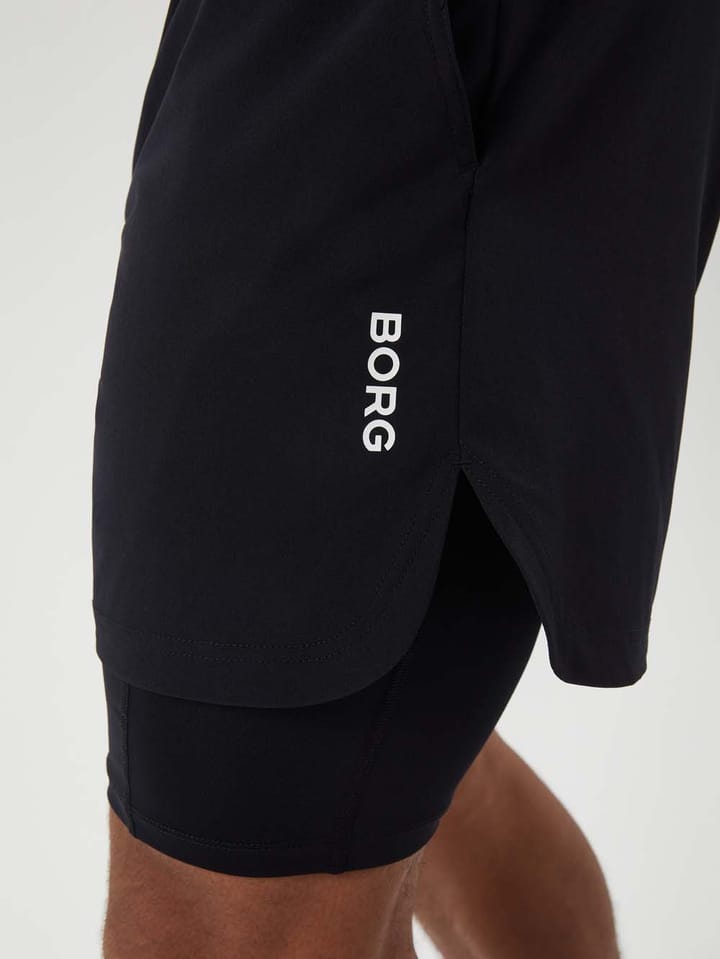 Björn Borg Men's Borg 2 In 1 Shorts Black Björn Borg