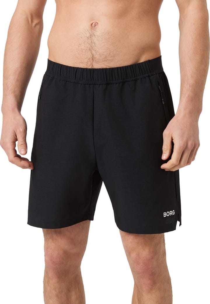 Björn Borg Men's Borg Zip Shorts Black Beauty Björn Borg