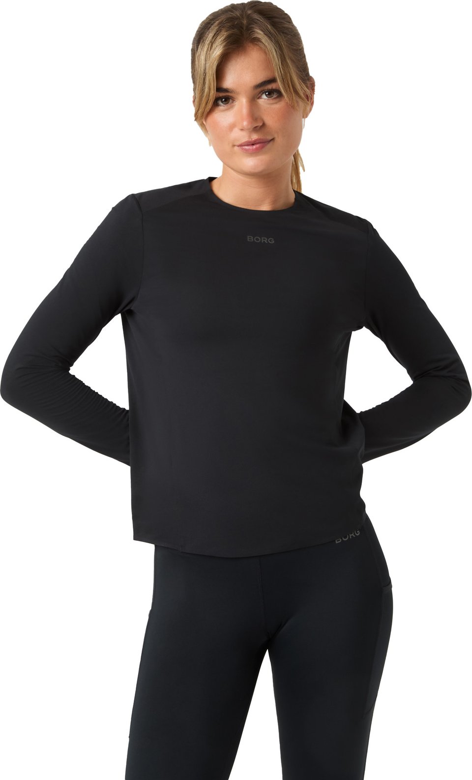 Women's Borg Running Feather Long Sleeve T-Shirt