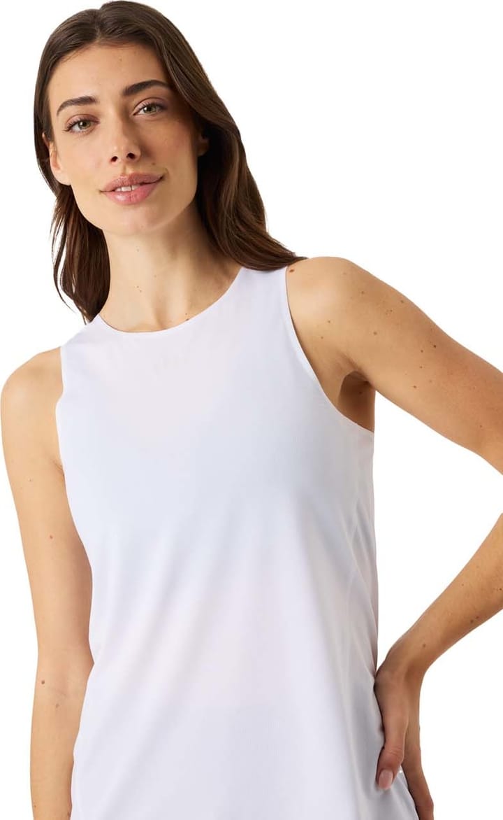 Björn Borg Women's Borg Running Feather Tank Brilliant White Björn Borg