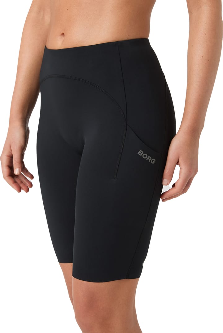 Björn Borg Women's Borg Running Short Tights Black Beauty Björn Borg