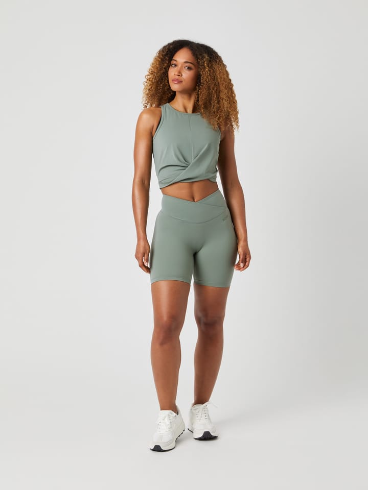 Björn Borg Women's Studio Cross Shorts Agave Green Björn Borg