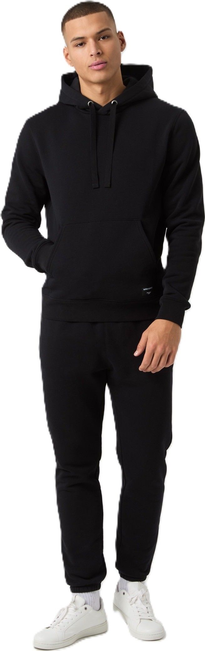 Björn Borg Men's Centre Hoodie Black Beauty