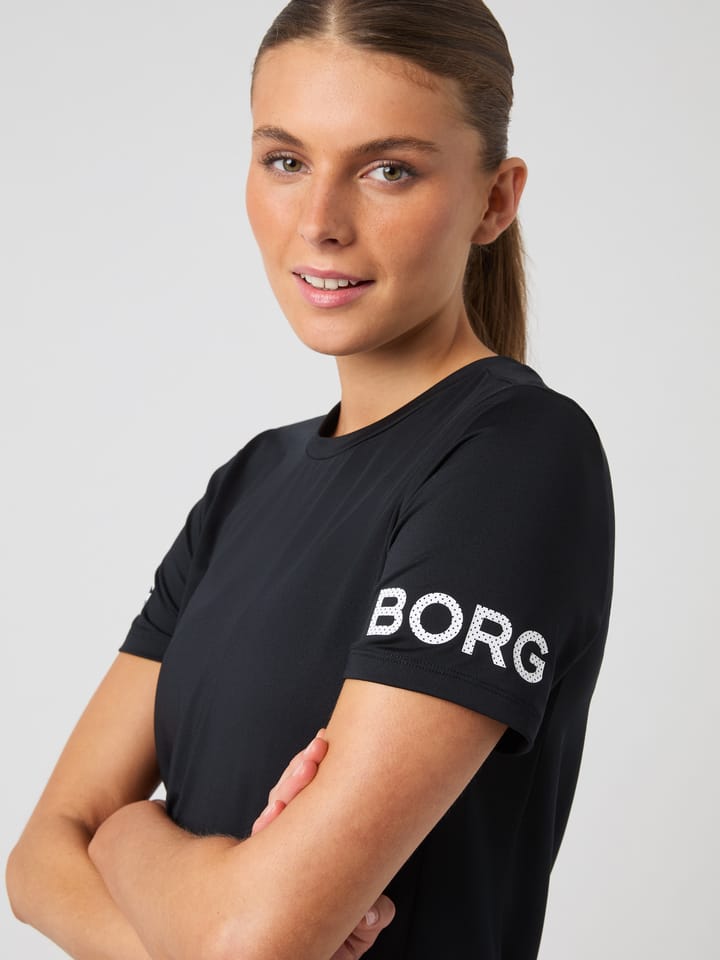 Björn Borg Women's Borg T-Shirt Black Beauty Björn Borg Björn Borg Women's Borg T-Shirt Black Beauty Björn Borg