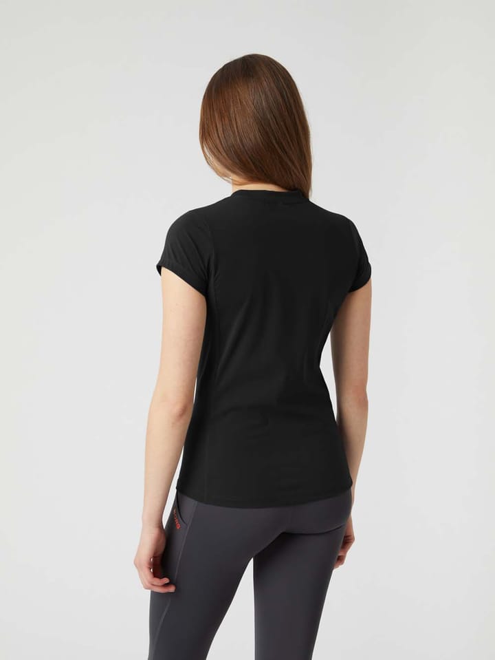 Björn Borg Women's Borg Sleek Slim T-Shirt Black Beauty Björn Borg Björn Borg Women's Borg Sleek Slim T-Shirt Black Beauty Björn Borg
