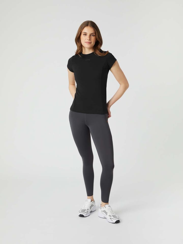 Björn Borg Women's Borg Sleek Slim T-Shirt Black Beauty Björn Borg