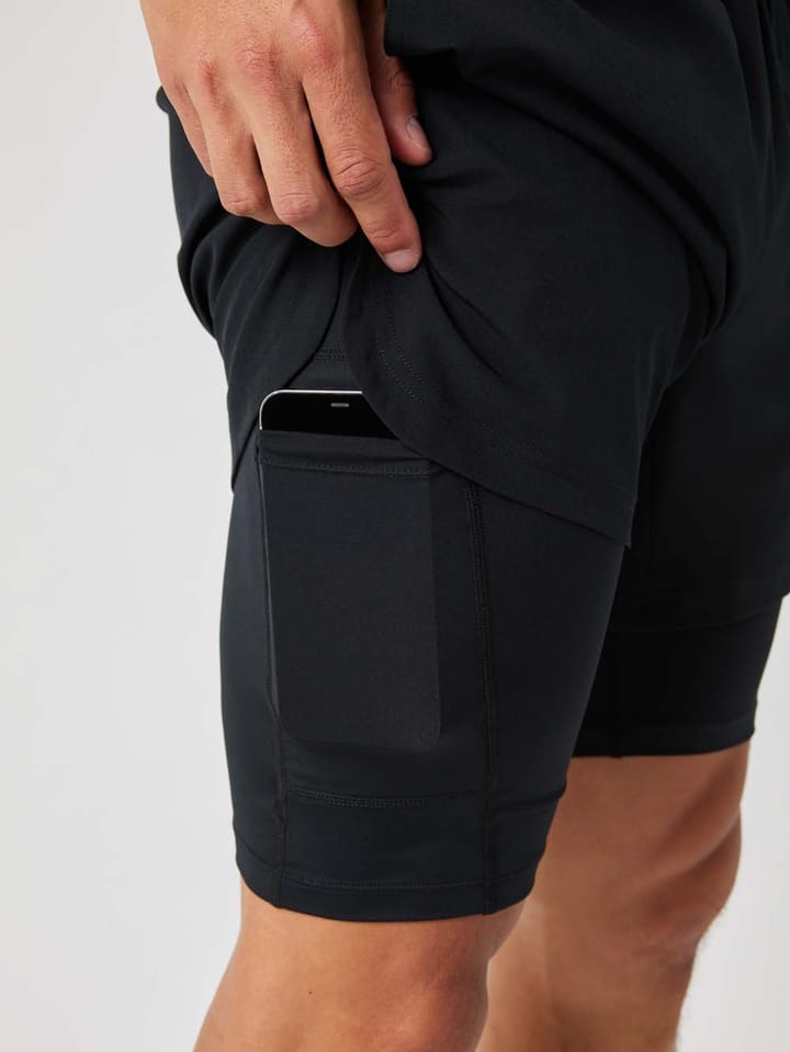 Björn Borg Men's Borg 2 In 1 Shorts Black Beauty Björn Borg