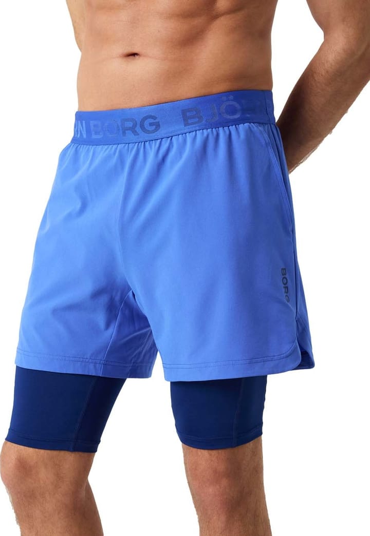 Björn Borg Men's Borg 2 In 1 Shorts Amparo Blue Björn Borg