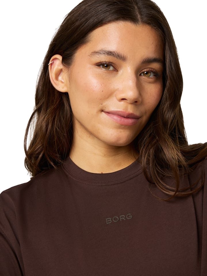 Björn Borg Women's Studio Oversized T-Shirt Coffee Bean Björn Borg