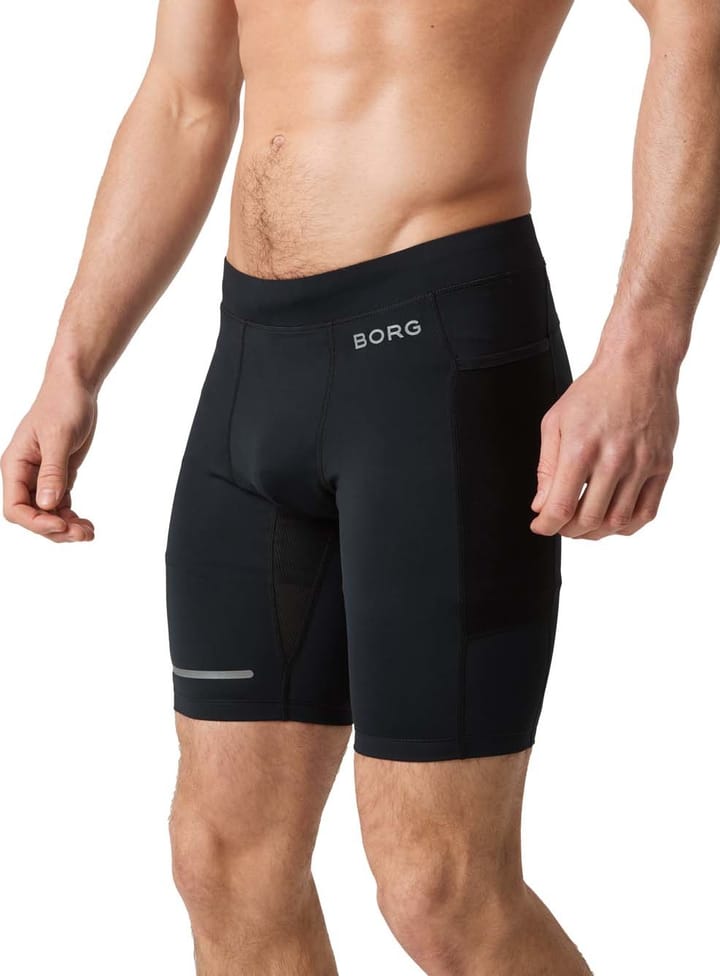Björn Borg Men's Borg Running Short Tights Black Beauty Björn Borg