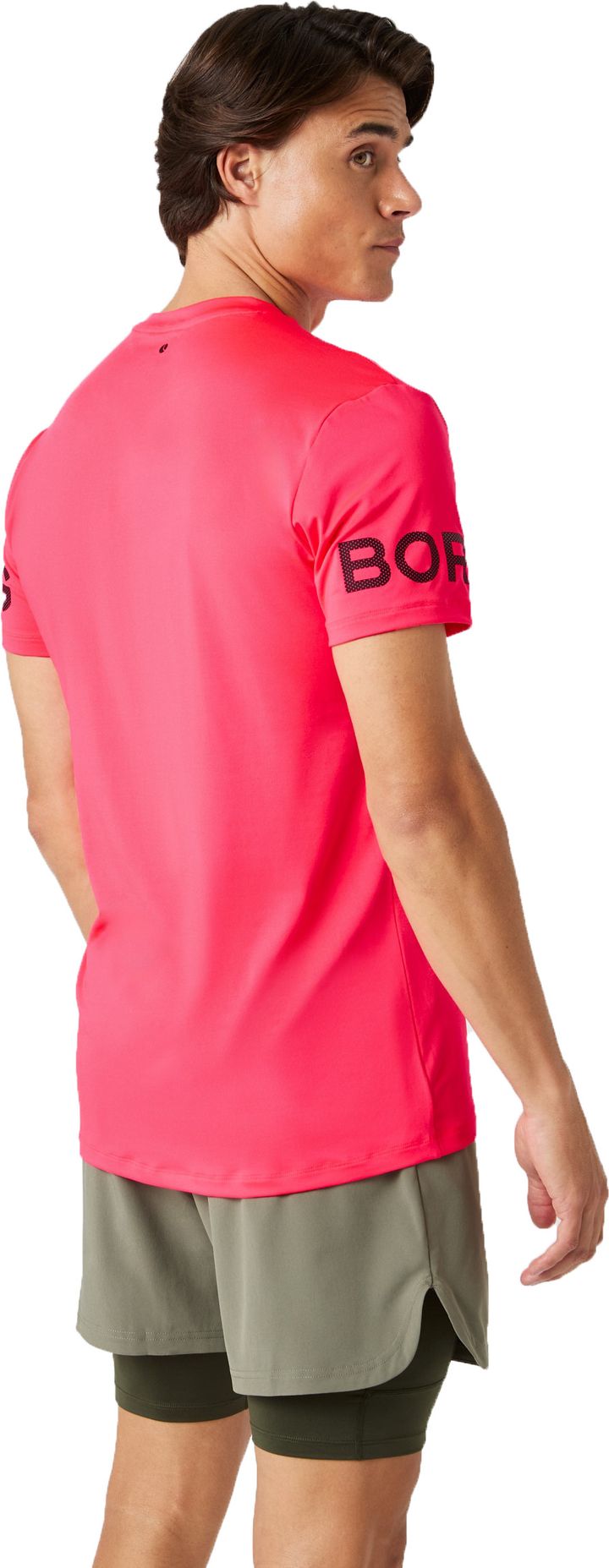 Björn Borg Men's Borg T-Shirt Diva Pink Björn Borg