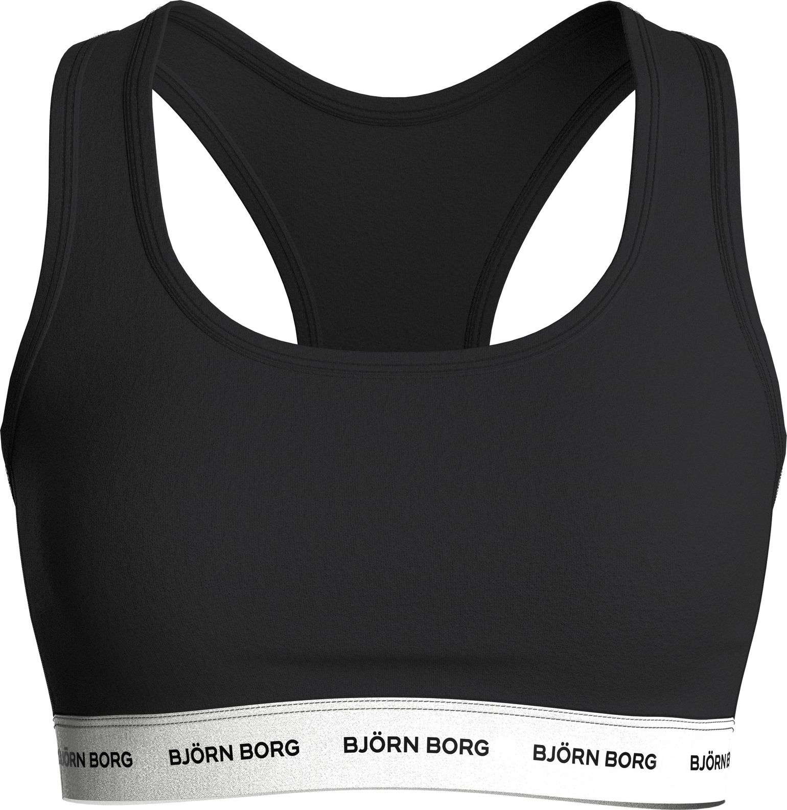 Björn Borg Women's Logo Soft Top 1p Black Beauty