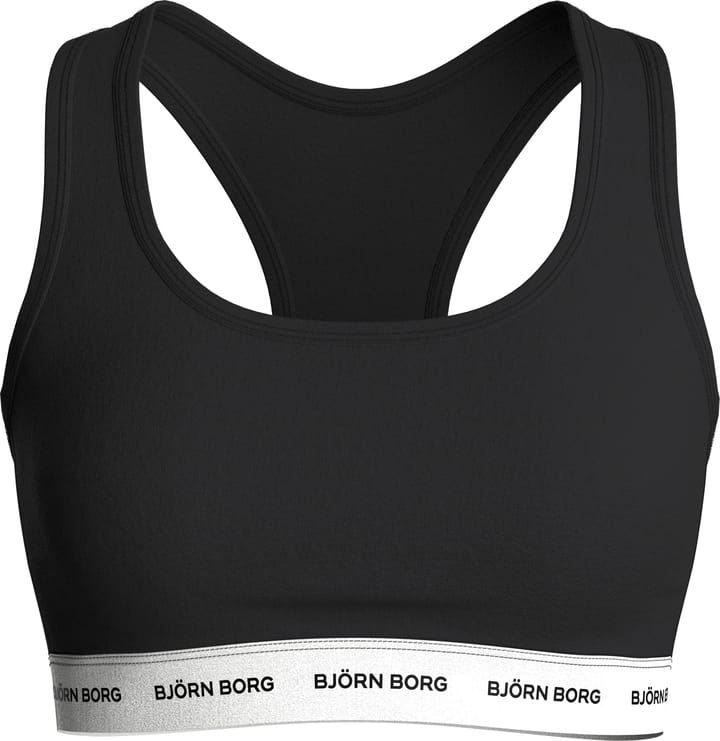 Björn Borg Women's Logo Soft Top 1p Black Beauty Björn Borg