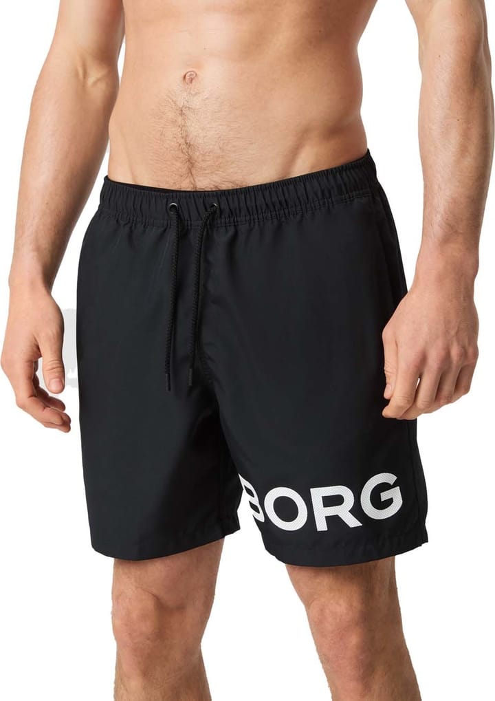Björn Borg Men's Borg Swim Shorts Black Beauty Björn Borg