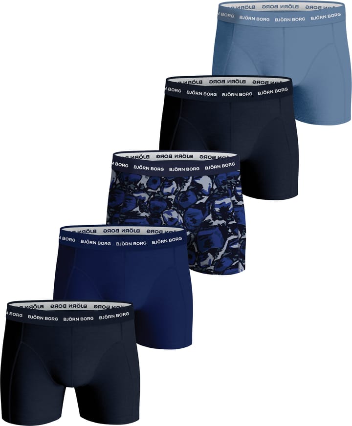 Björn Borg Men's Cotton Stretch Boxer 5p Multipack 4 Björn Borg