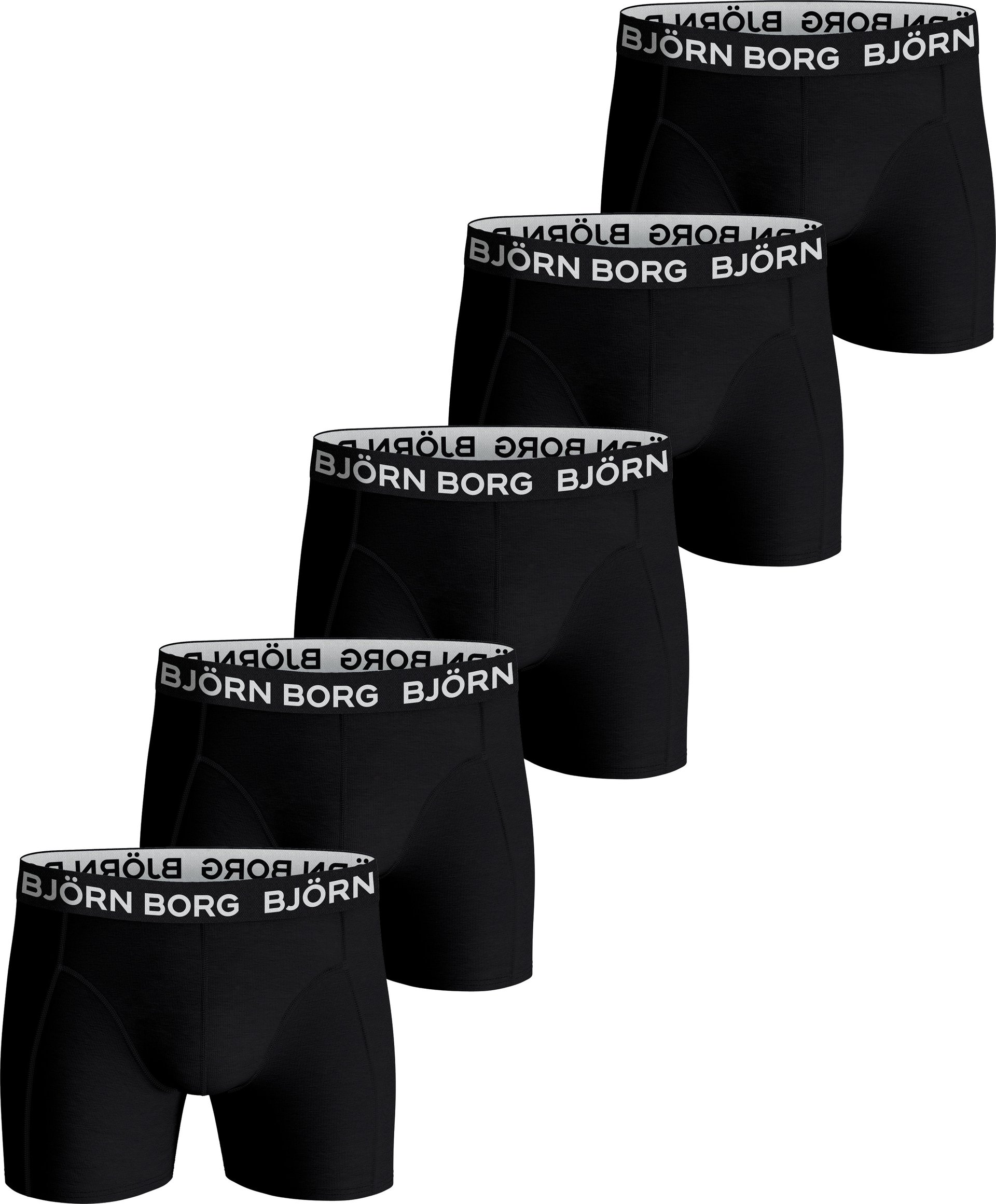 Björn Borg COTTON STRETCH BOXER 5p boxershorts herr – bild 3
