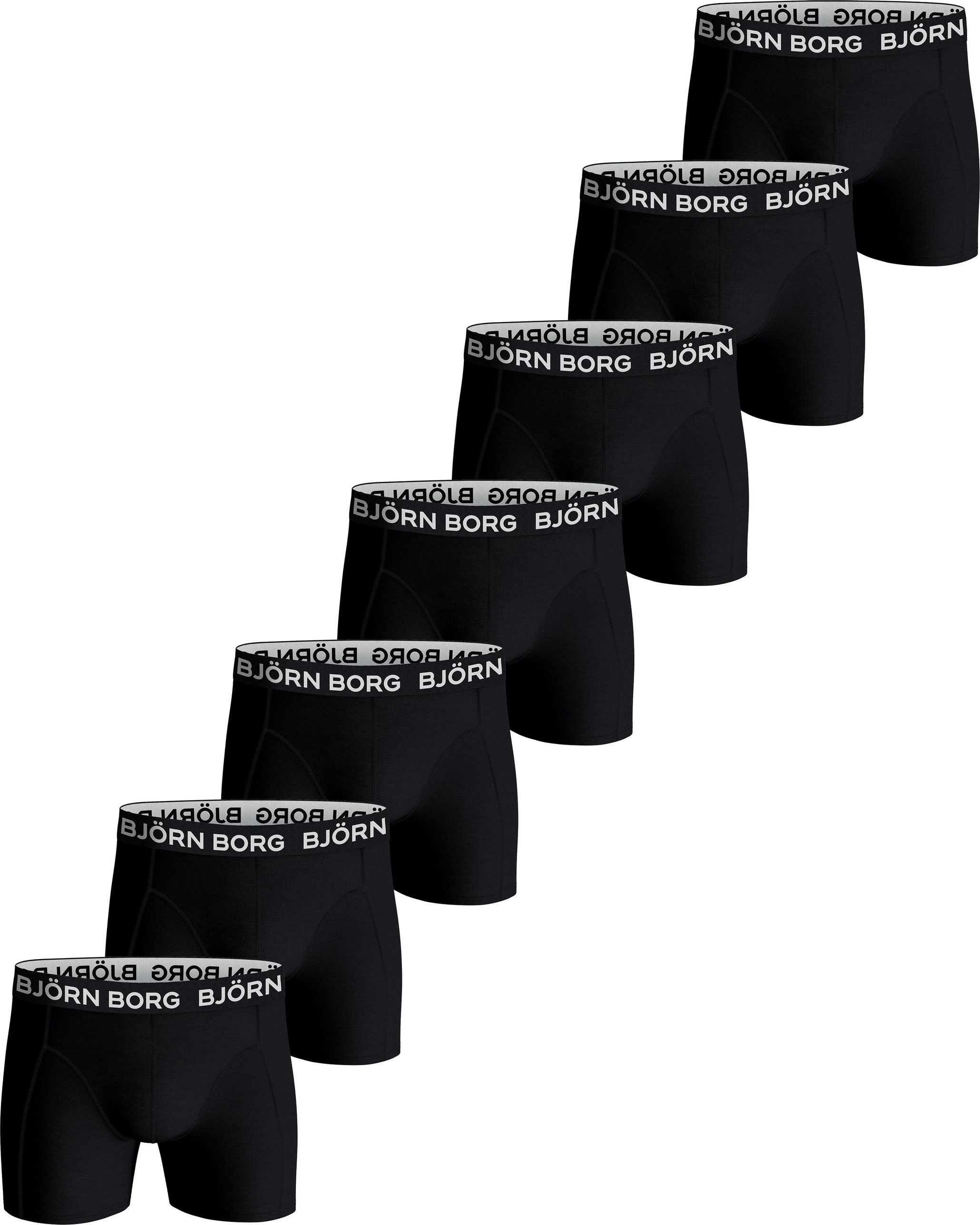 Björn Borg Men's Cotton Stretch Boxer 7p Multipack 1