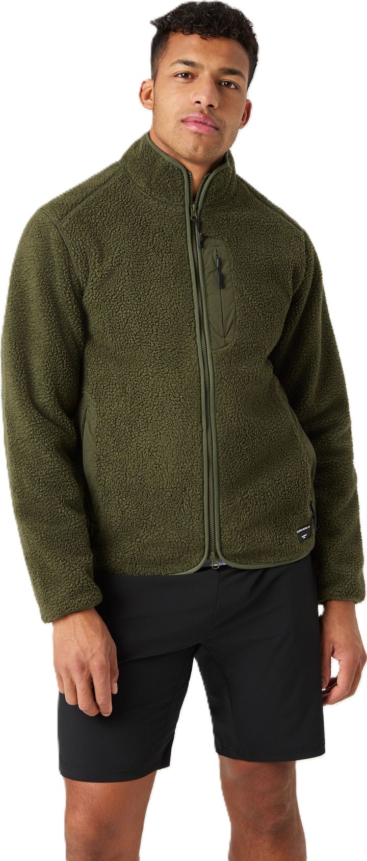 Björn Borg Men's Centre Pile Jacket Forest Night Björn Borg Björn Borg Men's Centre Pile Jacket Forest Night Björn Borg