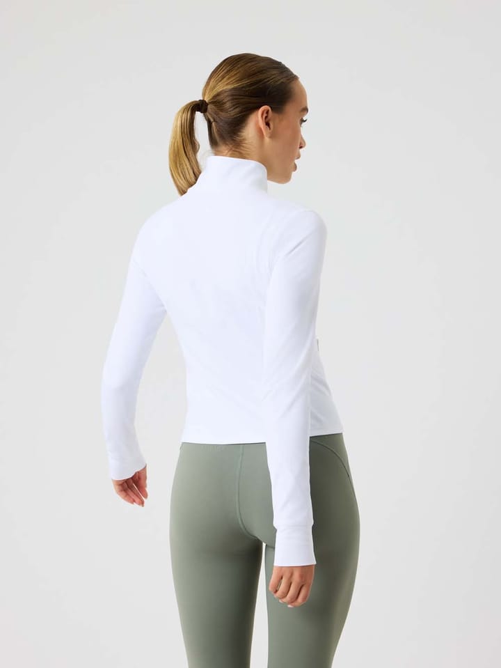 Björn Borg Women's Borg Soft Zip Midlayer Brilliant White Björn Borg